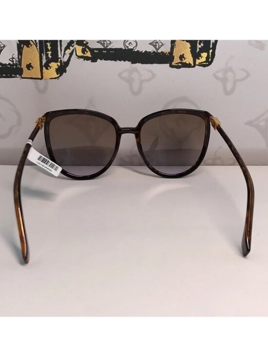 Fendi FF0432/G/S 086QR Round Sunglasses – Havana / Brown Gradient – 59mm main image 7